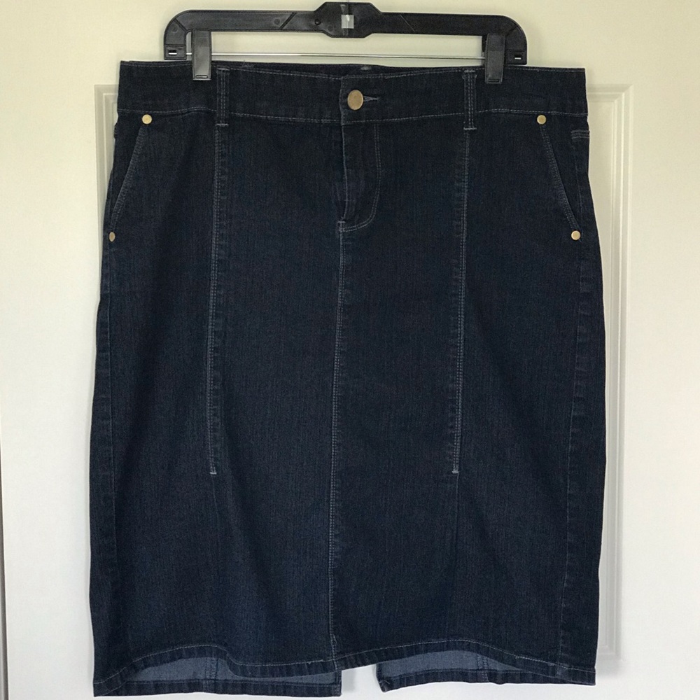 Avenue Jeans Dress Skirt